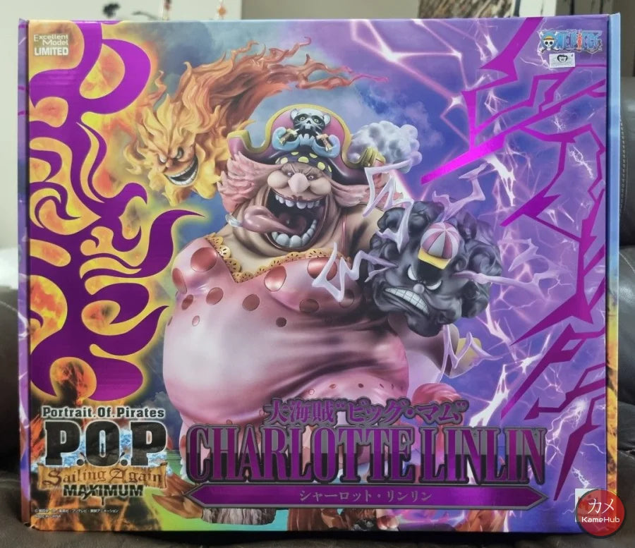 One Piece - Charlotte Linlin Big Mom Action Figure Megahouse P.o.p Wa Maximum ’Big Mom’ 36Cm