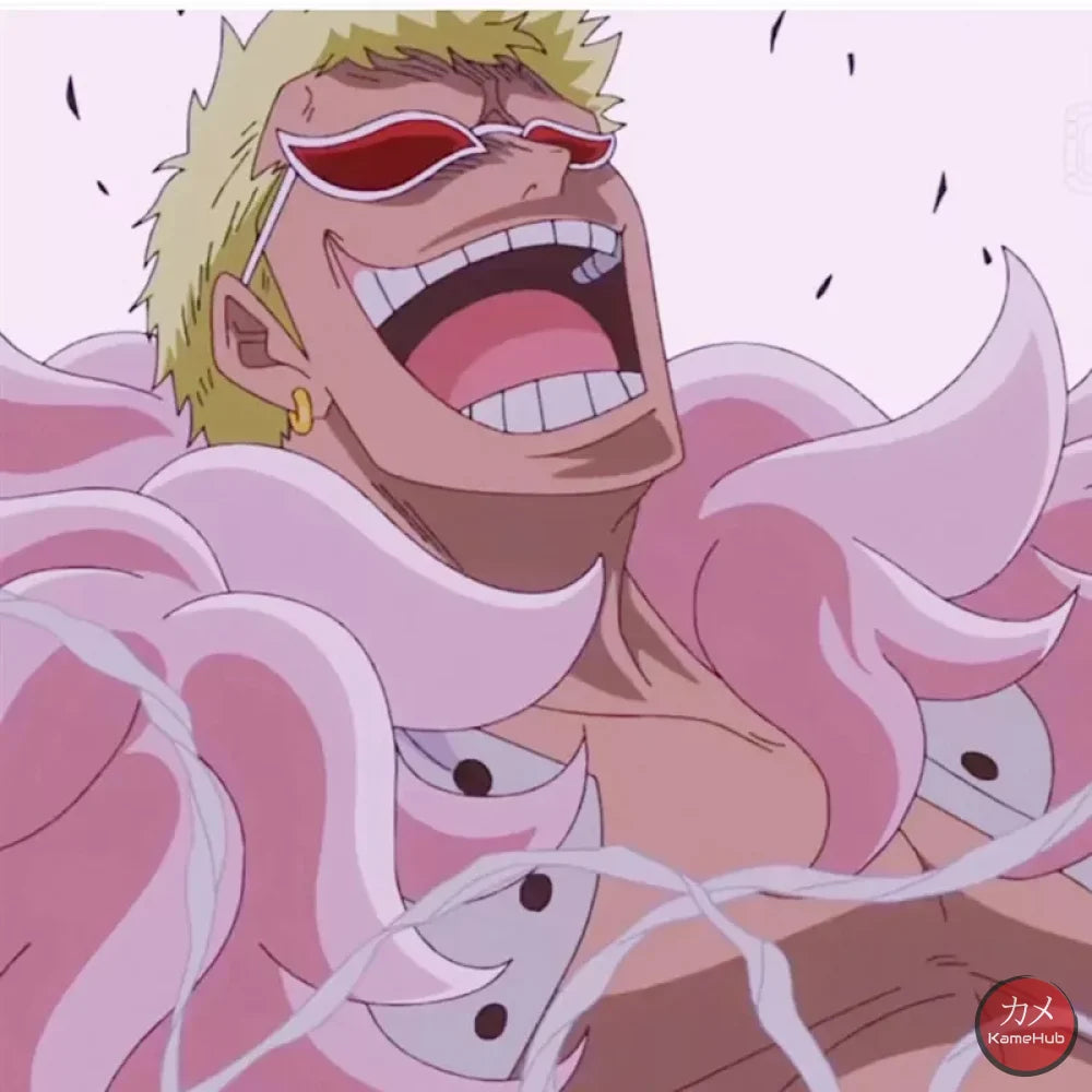 One Piece - Donquixote Doflamingo Occhiali Con Lenti In Policarbonato Accessori