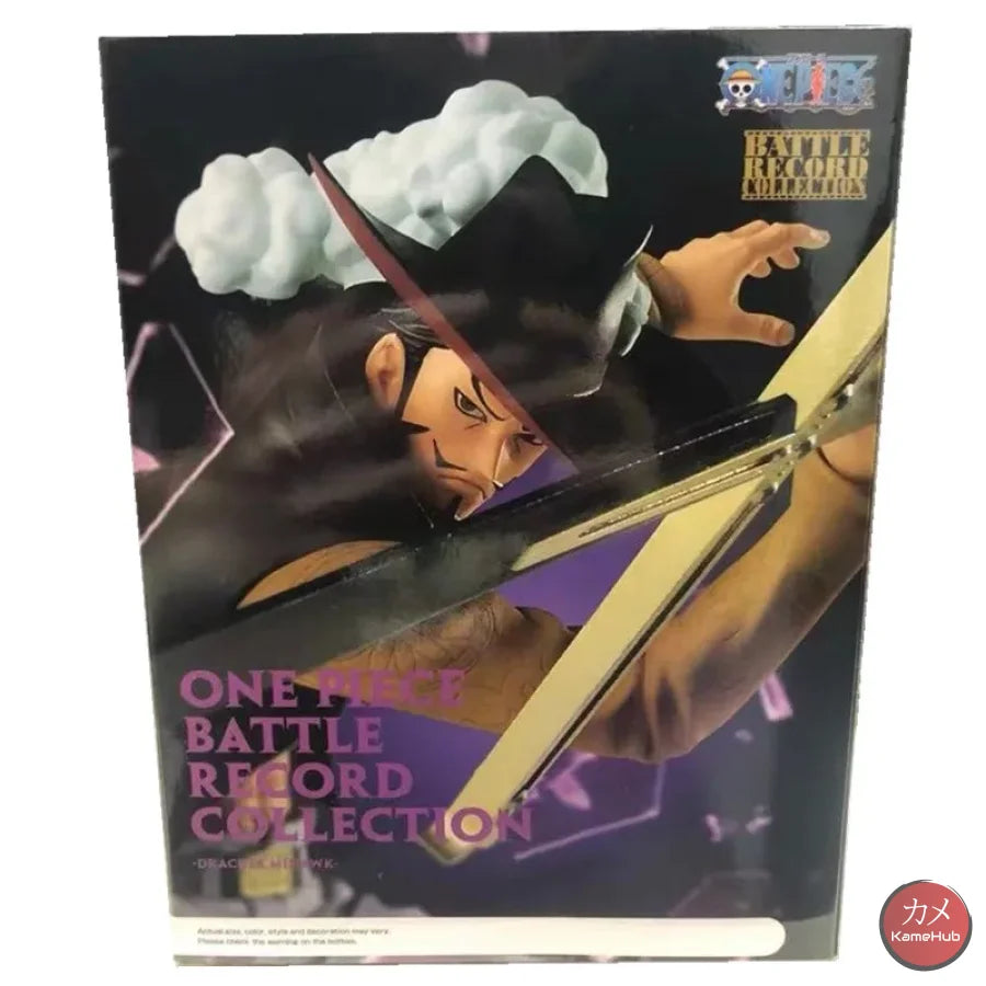 One Piece - Dracule Mihawk Action Figure Bandai Banpresto Battle Record Collection