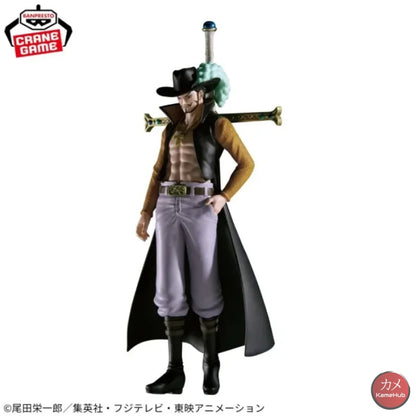 One Piece - Dracule Mihawk Action Figure Bandai Banpresto The Shukko