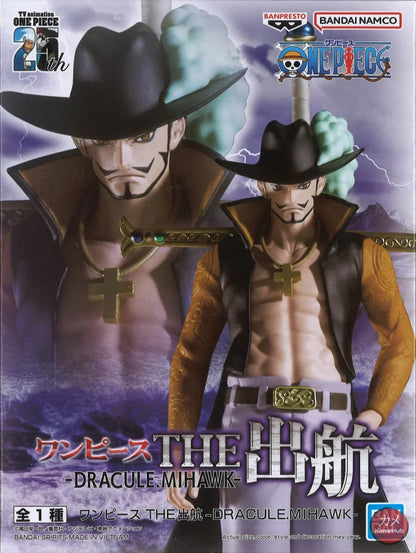 One Piece - Dracule Mihawk Action Figure Bandai Banpresto The Shukko