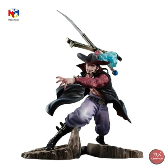 One Piece - Dracule Mihawk Action Figure Megahouse P.o.p Neo Maximum