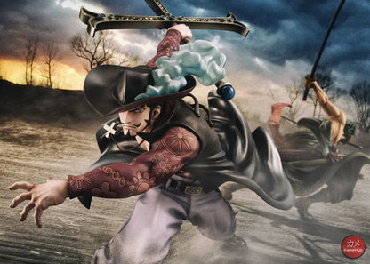 One Piece - Dracule Mihawk Action Figure Megahouse P.o.p Neo Maximum