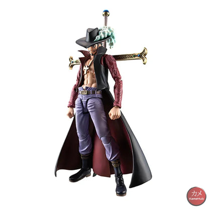 One Piece - Dracule Mihawk Action Figure Megahouse V.a.h
