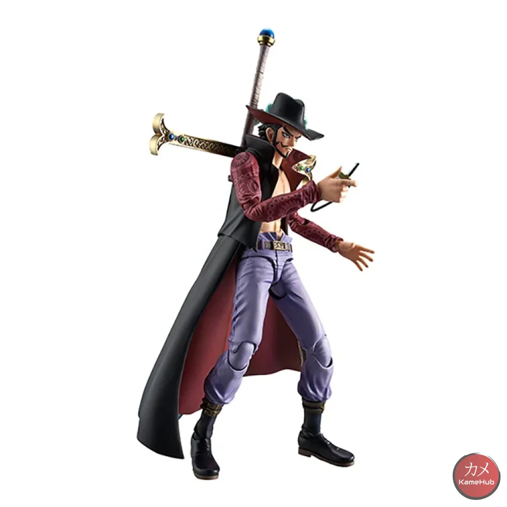 One Piece - Dracule Mihawk Action Figure Megahouse V.a.h