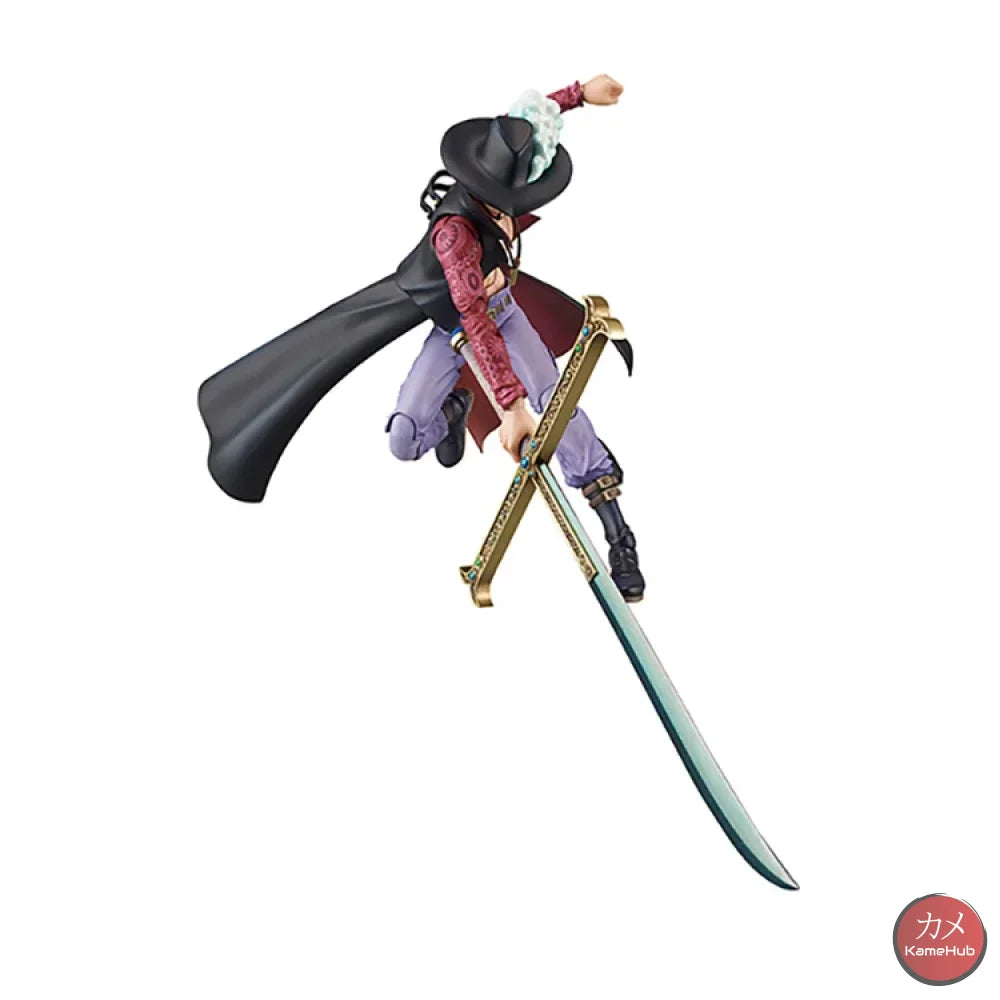 One Piece - Dracule Mihawk Action Figure Megahouse V.a.h