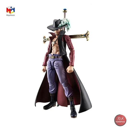 One Piece - Dracule Mihawk Action Figure Megahouse V.a.h