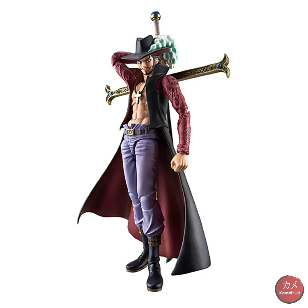 One Piece - Dracule Mihawk Action Figure Megahouse V.a.h