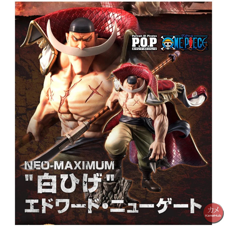 One Piece - Edward Newgate Action Figure Megahouse P.o.p Neo Maximum