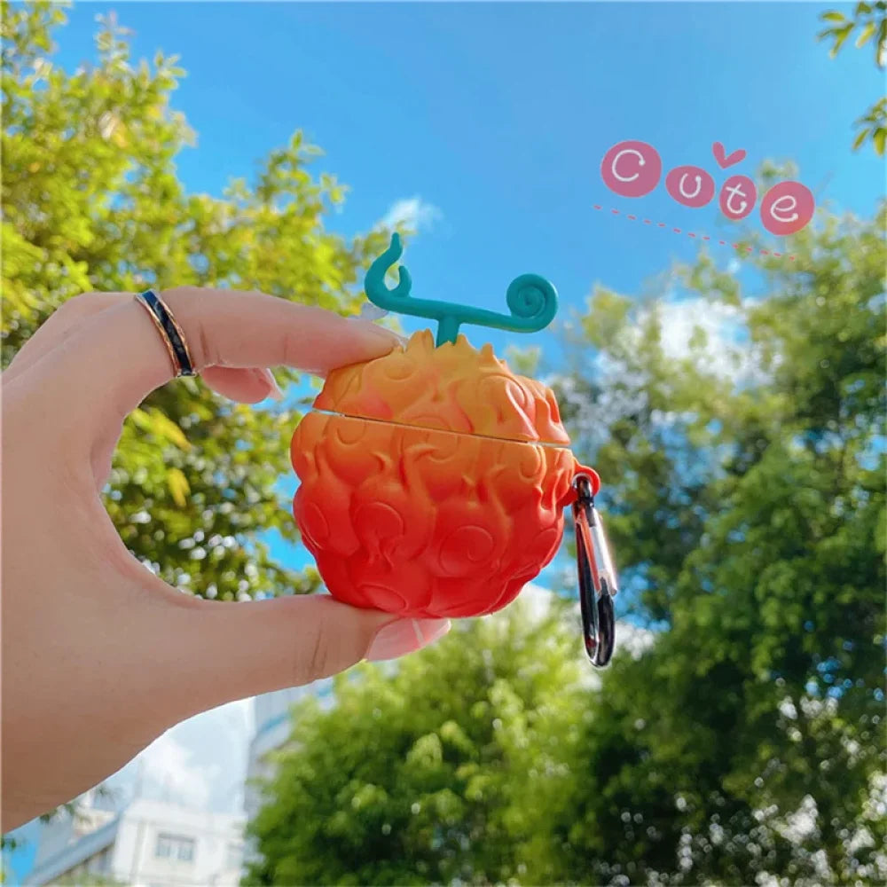 One Piece - Frutti Del Diavolo Cover Per Airpods In Silcone Accessori