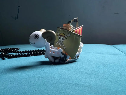One Piece - Going Merry E Thousand Sunny Ciondolo Per Auto Accessori