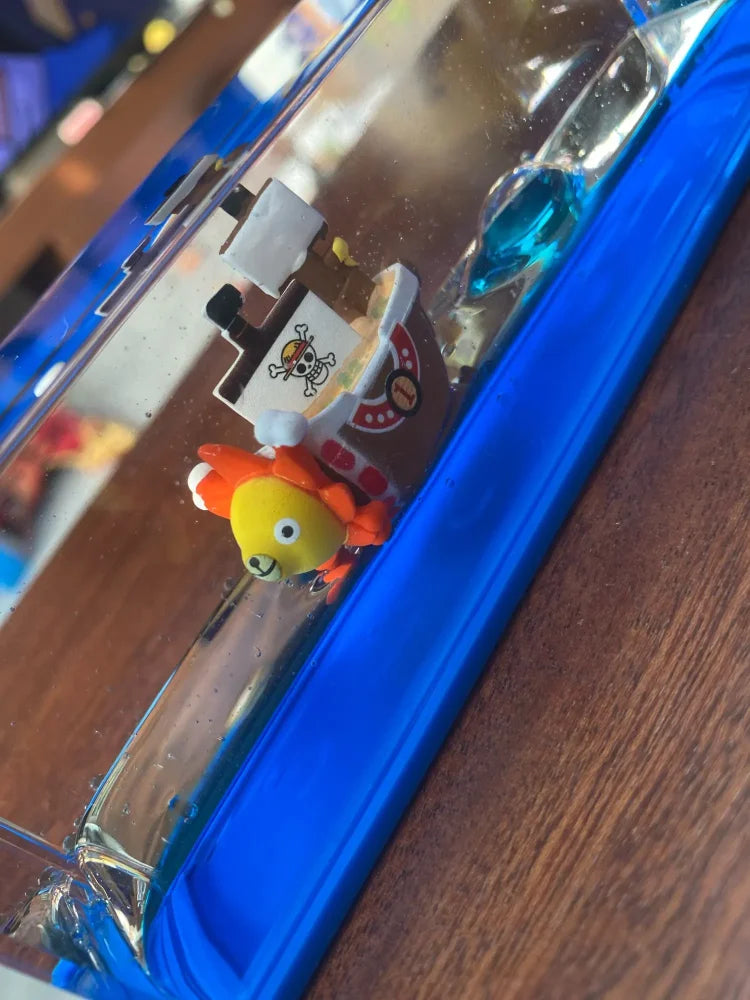 One Piece - Going Merry E Thousand Sunny Galleggianti Gadget