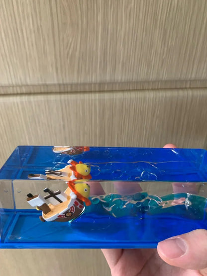 One Piece - Going Merry E Thousand Sunny Galleggianti Gadget