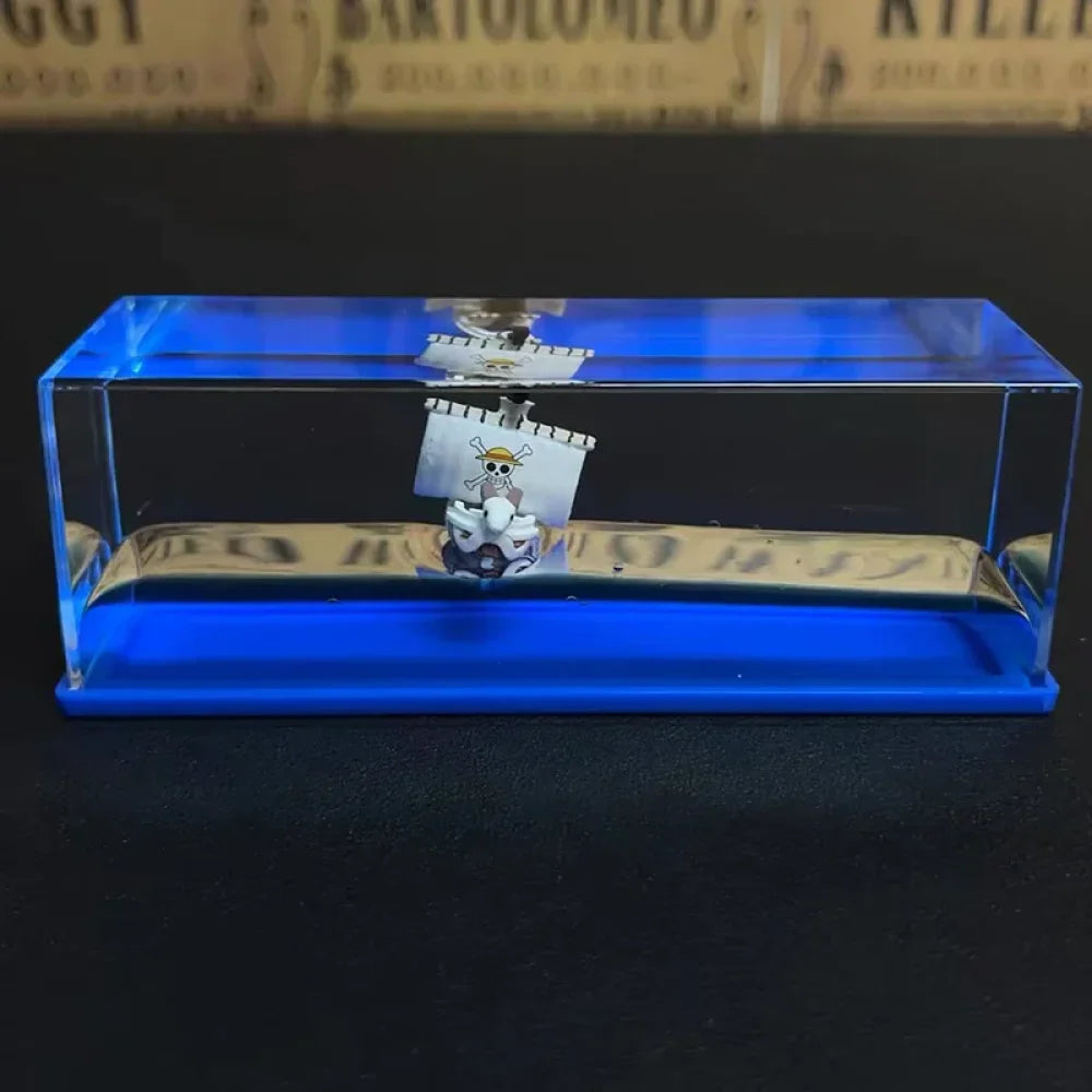 One Piece - Going Merry E Thousand Sunny Galleggianti Gadget