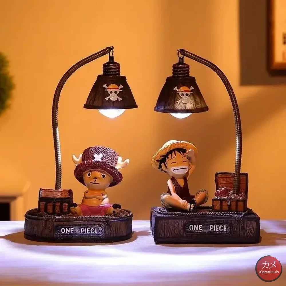 One Piece - Lampade con Luce Led di Luffy e Chopper Gadget