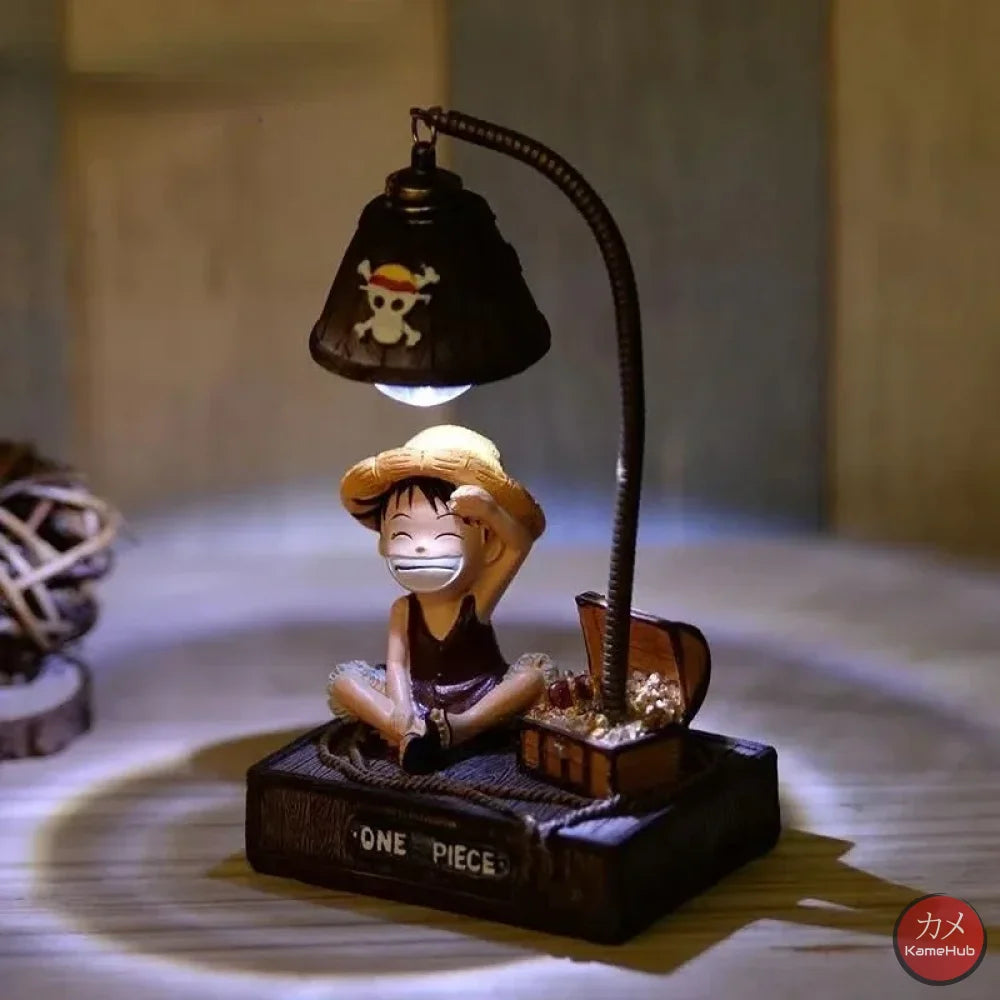 One Piece - Lampade con Luce Led di Luffy e Chopper Monkey D. Luffy 10cm Gadget