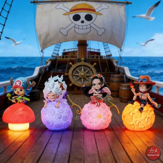 One Piece - Lampade Led Frutti del Diavolo e Figure - Action Figure