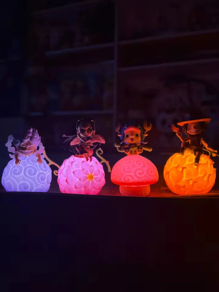 One Piece - Lampade Led Frutti del Diavolo e Figure - Action Figure