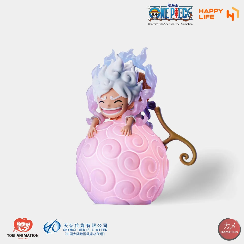 One Piece - Lampade Led Frutti del Diavolo e Figure - Monkey D. Luffy - Action Figure