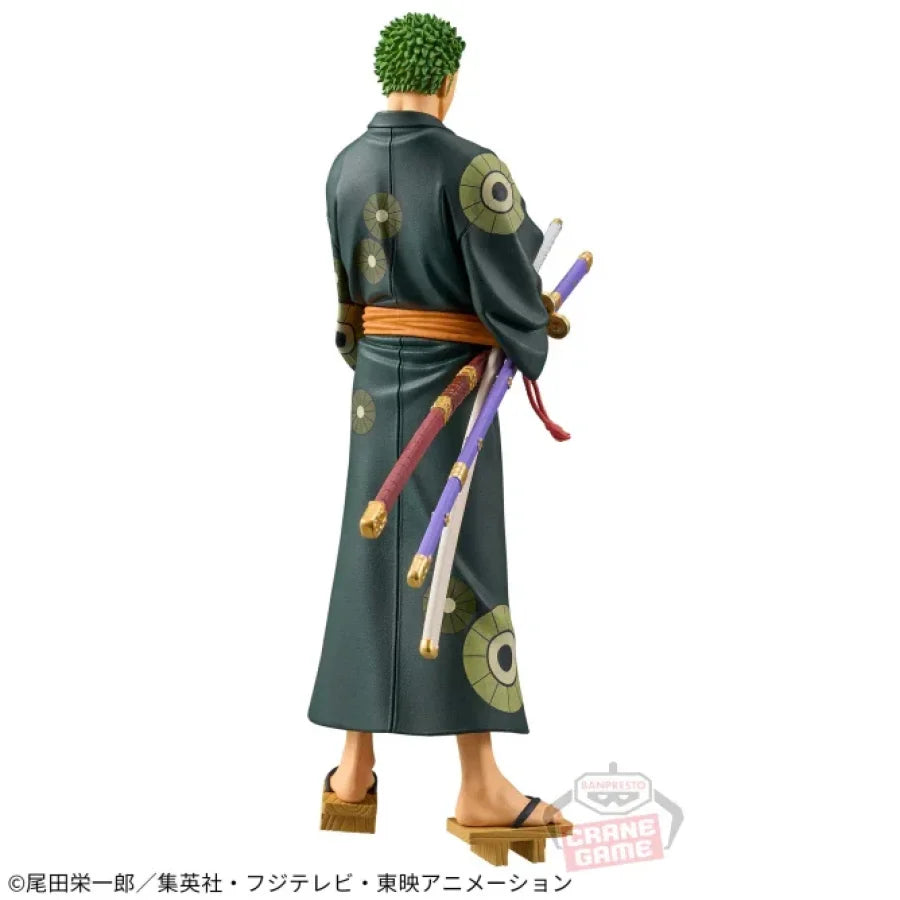 One Piece - Luffy Sanji E Zoro Action Figure Bandai Banpresto Dxf