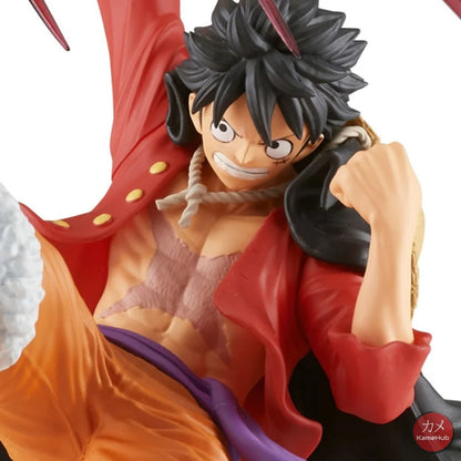 One Piece - Monkey D. Luffy Action Figure Bandai Banpresto Battle Record