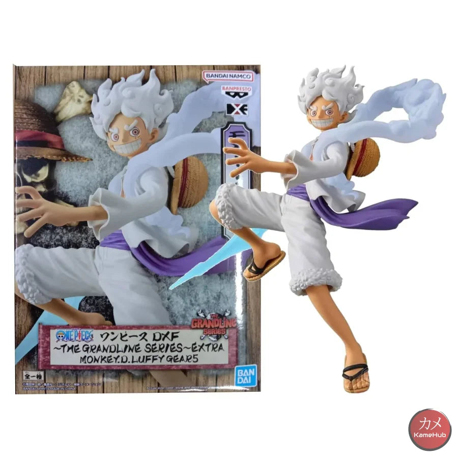 One Piece - Monkey D. Luffy Gear 5 Action Figure Bandai Banpresto Dxf