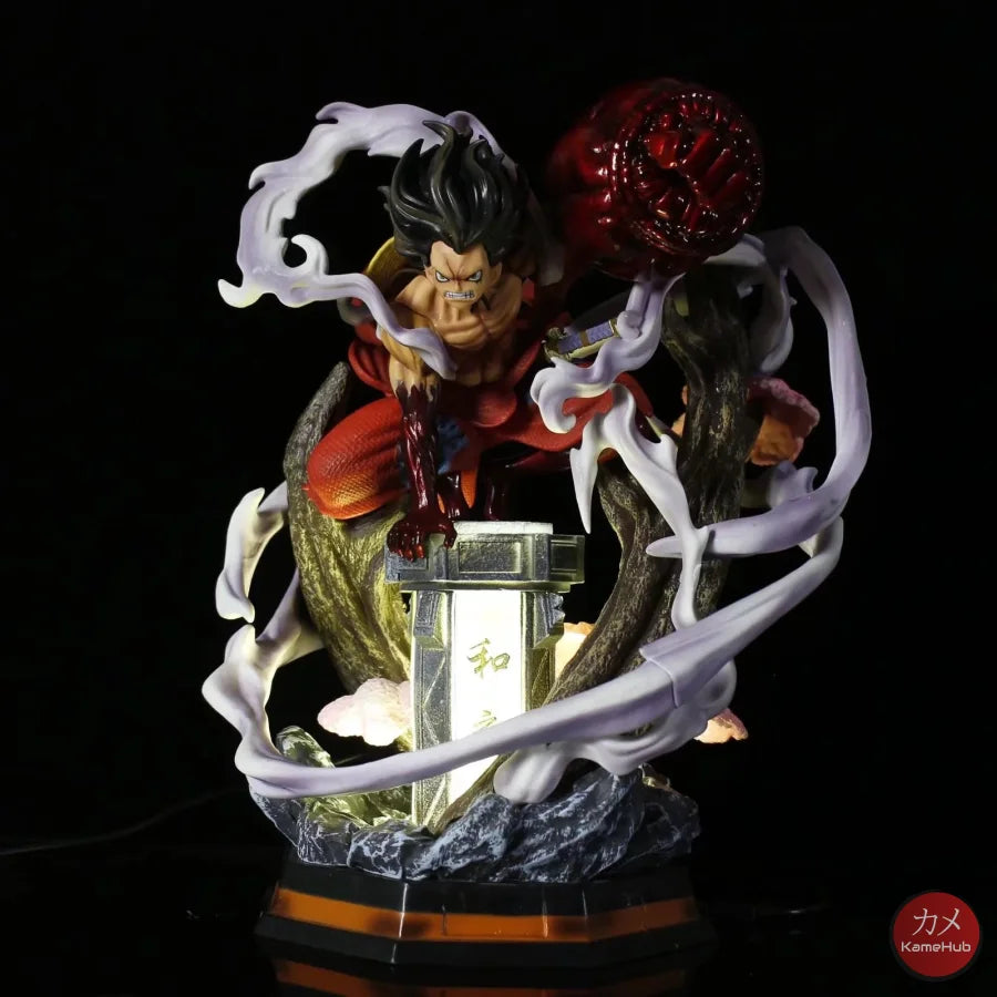 One Piece - Monkey D. Luffy Gear Fourth Wano Led Action Figure 26Cm