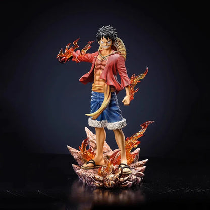 One Piece - Monkey D. Luffy LX Studio MAX Action Figure in Resina Action Figure