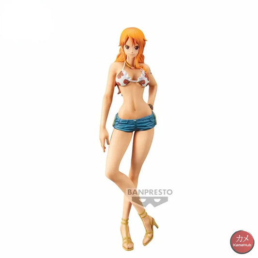 One Piece - Nami Action Figure Bandai Banpresto Grandista Nero