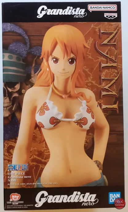 One Piece - Nami Action Figure Bandai Banpresto Grandista Nero