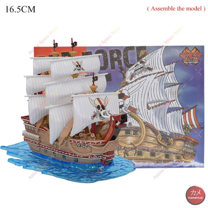One Piece - Navi Da Assemblare Action Figure Going Merry Thousand Sunny Polar Tang Red Force Moby