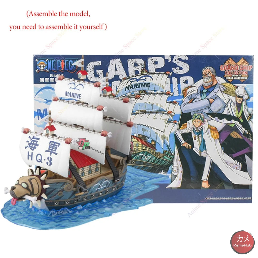 One Piece - Navi Da Assemblare Action Figure Going Merry Thousand Sunny Polar Tang Red Force Moby