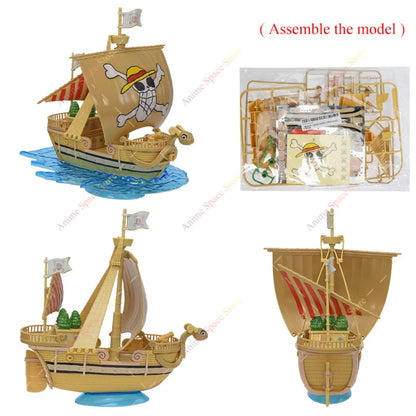 One Piece - Navi Da Assemblare Action Figure Going Merry Thousand Sunny Polar Tang Red Force Moby