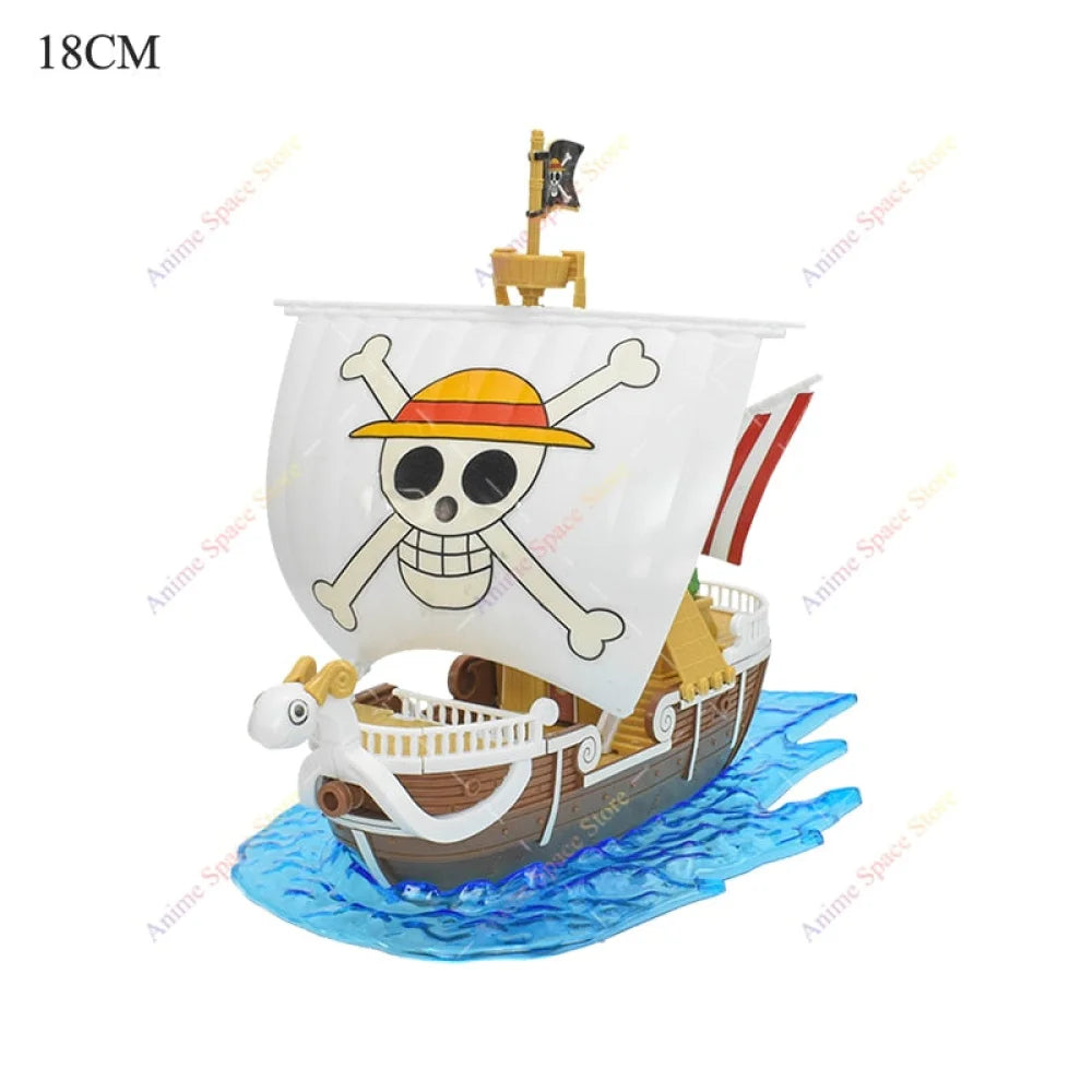 One Piece - Navi Da Assemblare Action Figure Going Merry Thousand Sunny Polar Tang Red Force Moby