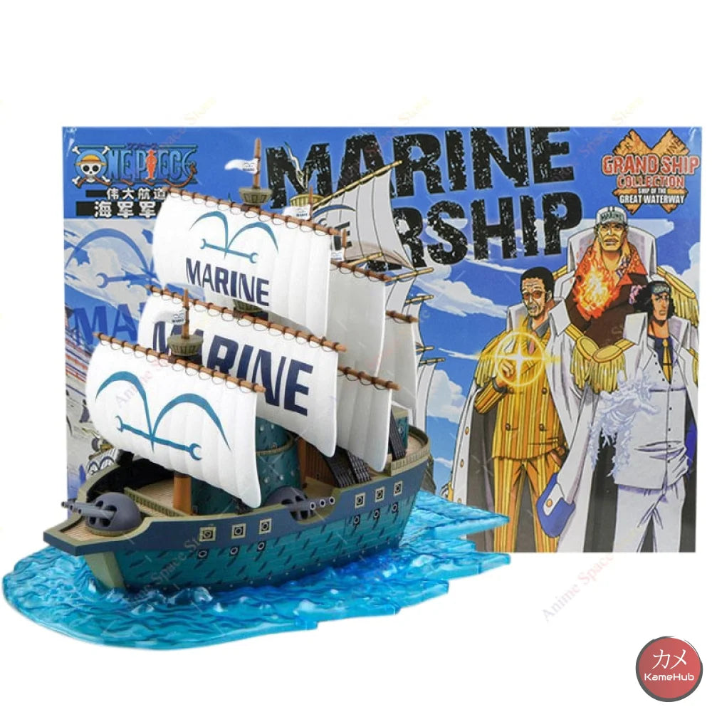 One Piece - Navi Da Assemblare Action Figure Going Merry Thousand Sunny Polar Tang Red Force Moby