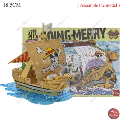 One Piece - Navi Da Assemblare Action Figure Going Merry Thousand Sunny Polar Tang Red Force Moby