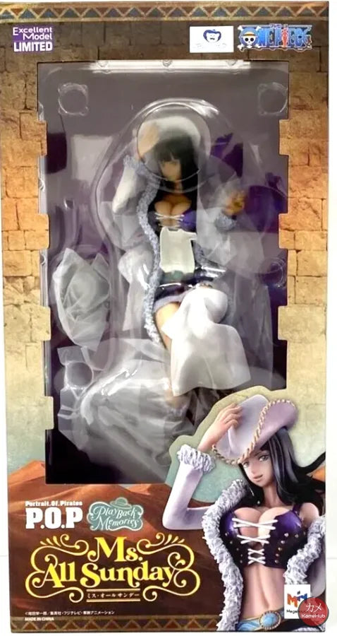 One Piece - Nico Robin Action Figure Megahouse P.o.p Playback Memories 24Cm