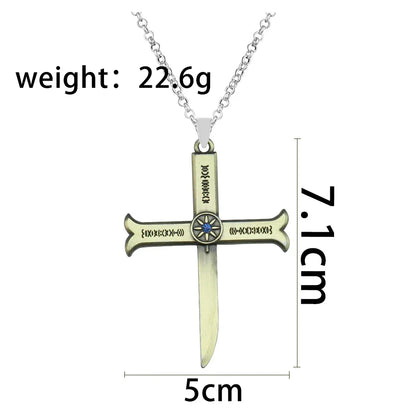 One Piece - Portachiavi E Collane Di Dracule Mihawk Accessori