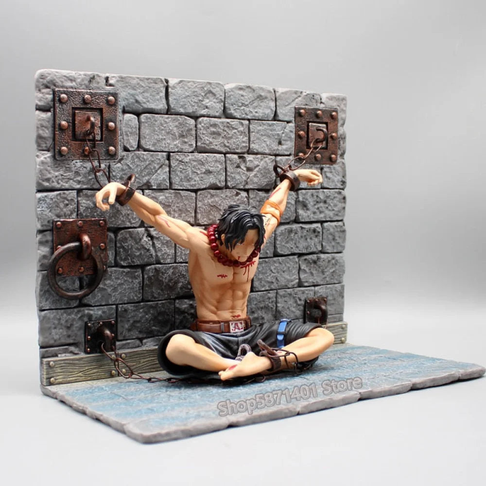 One Piece - Portgas D. Ace Imprigionato Action Figure