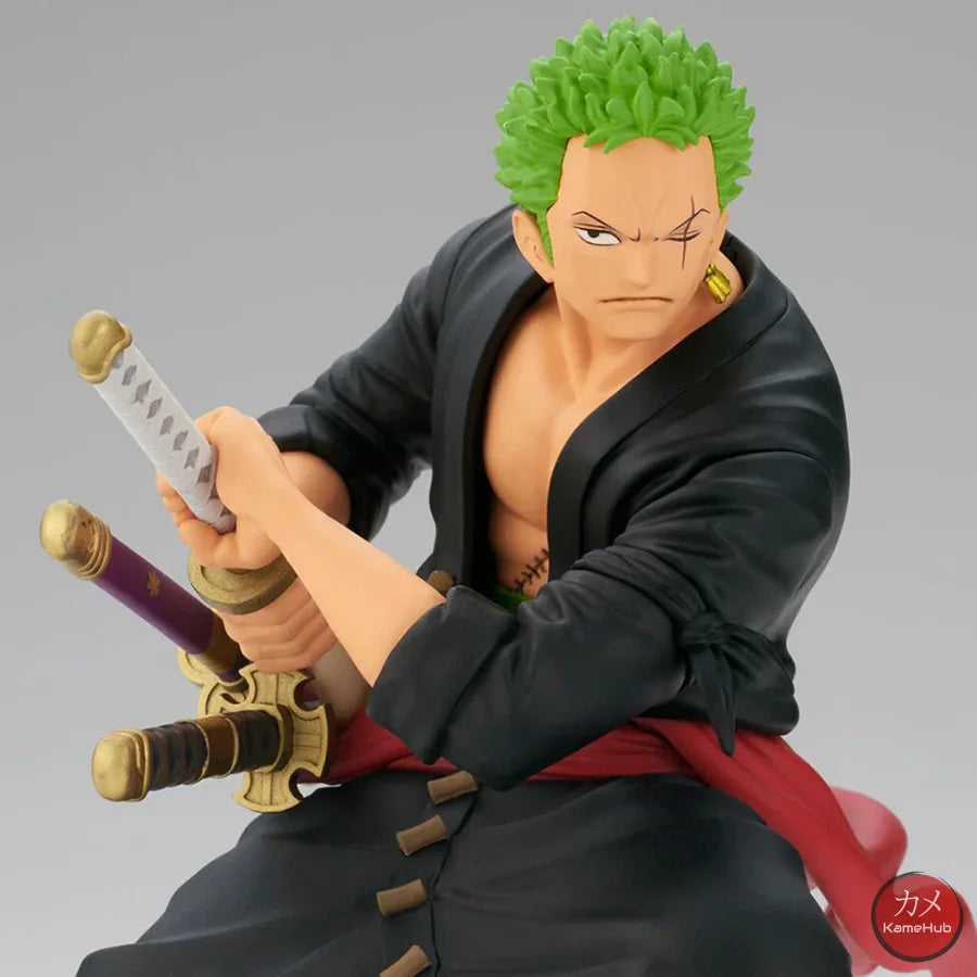 One Piece - Roronoa Zoro Action Figure Bandai Banpresto Battle Record