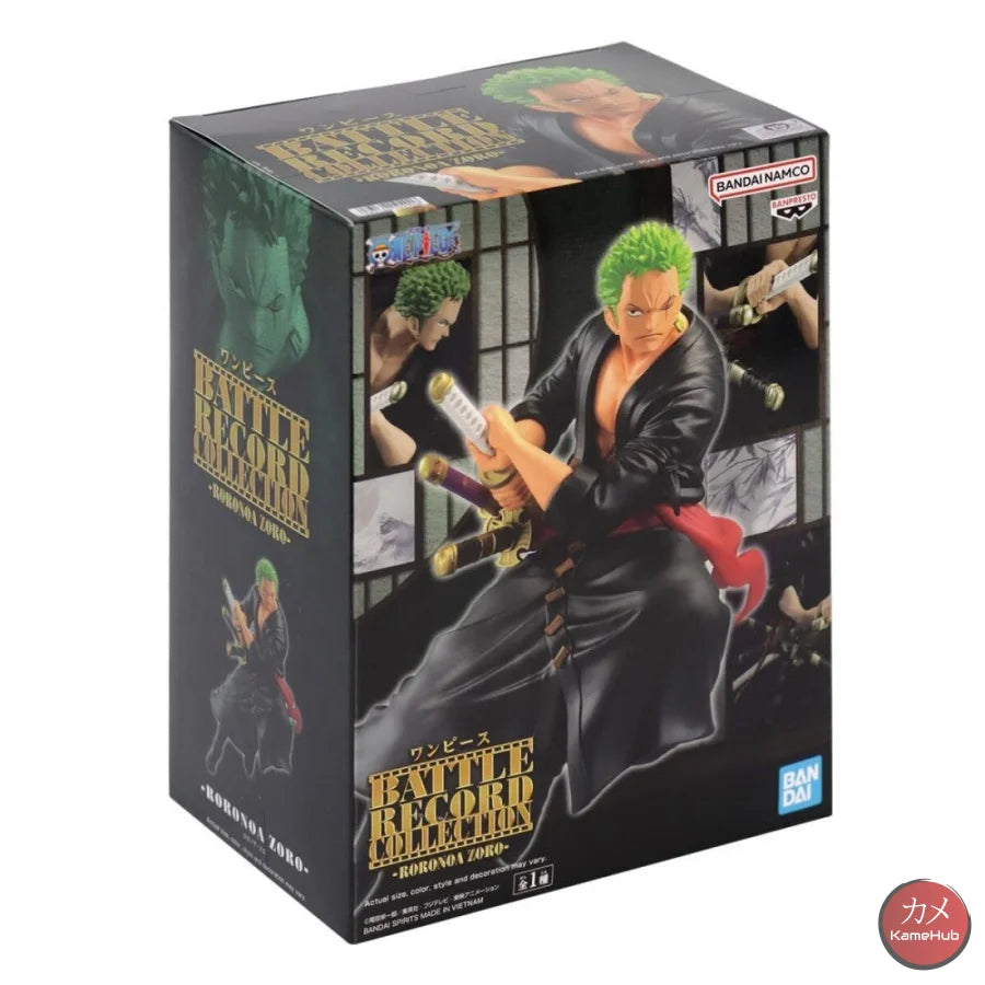 One Piece - Roronoa Zoro Action Figure Bandai Banpresto Battle Record