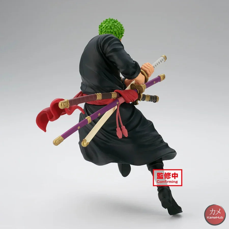 One Piece - Roronoa Zoro Action Figure Bandai Banpresto Battle Record