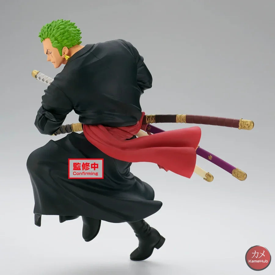 One Piece - Roronoa Zoro Action Figure Bandai Banpresto Battle Record