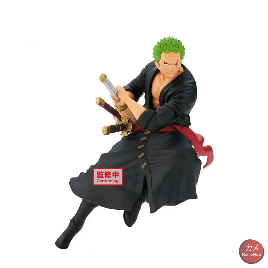 One Piece - Roronoa Zoro Action Figure Bandai Banpresto Battle Record