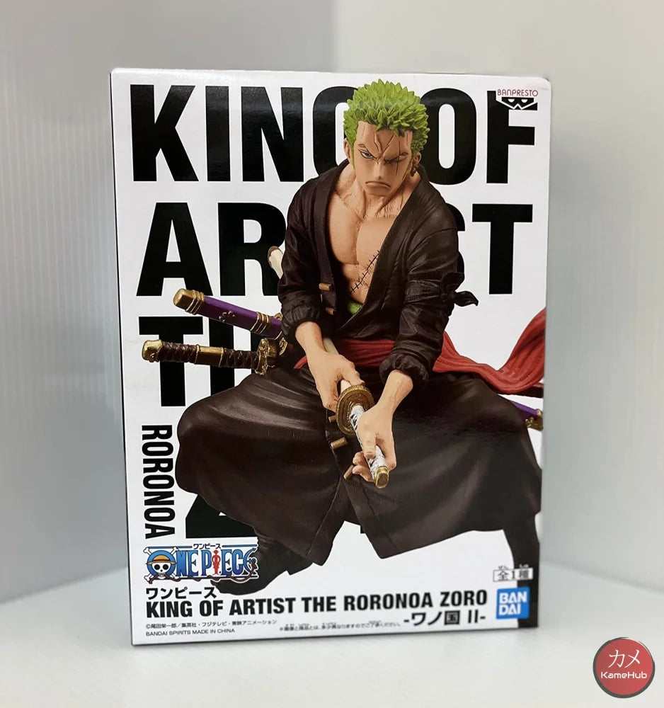 One Piece - Roronoa Zoro Action Figure Bandai Banpresto Koa