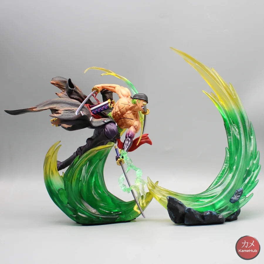 One Piece - Roronoa Zoro Action Figure Con Led E Uv