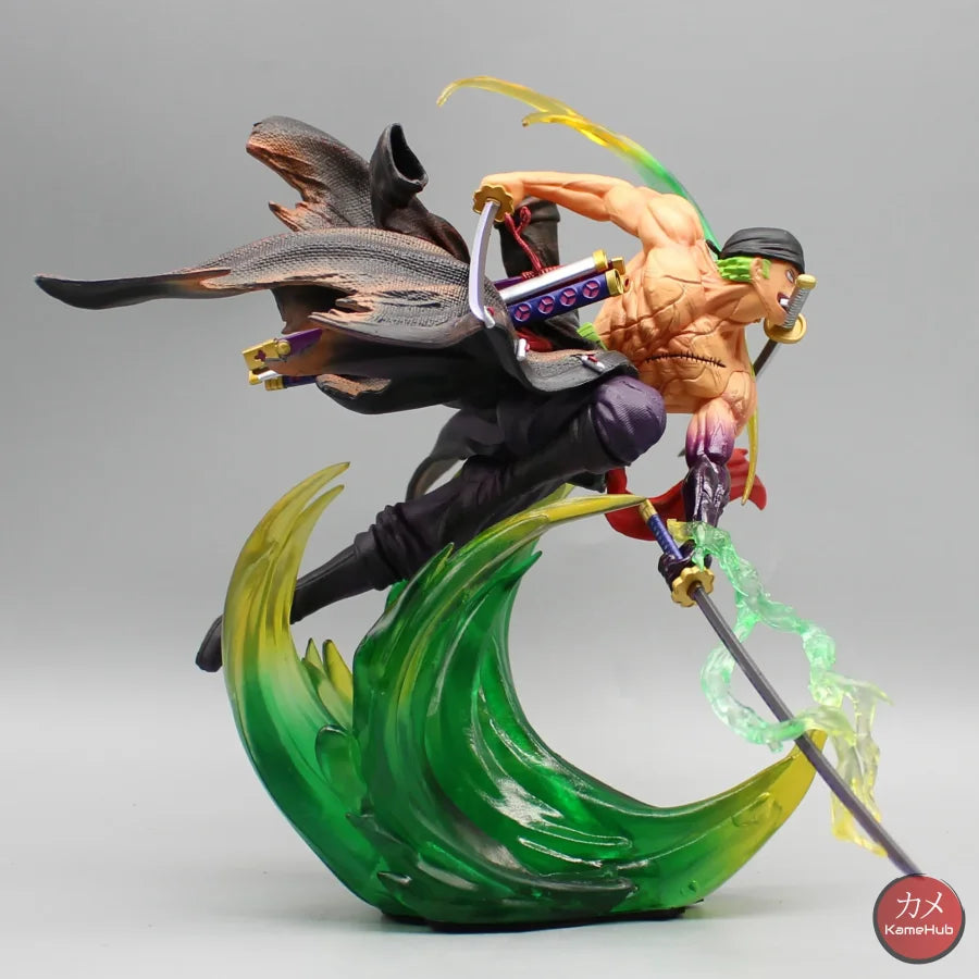 One Piece - Roronoa Zoro Action Figure Con Led E Uv