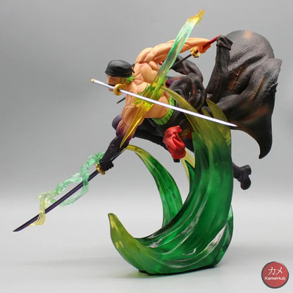 One Piece - Roronoa Zoro Action Figure Con Led E Uv