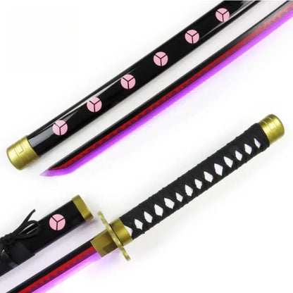 One Piece - Roronoa Zoro Katane in Bamboo con Luce Led - Katane & Spade