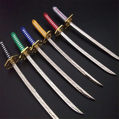 One Piece - Roronoa Zoro Mini Katana Portachiavi / Ornamentale Accessori